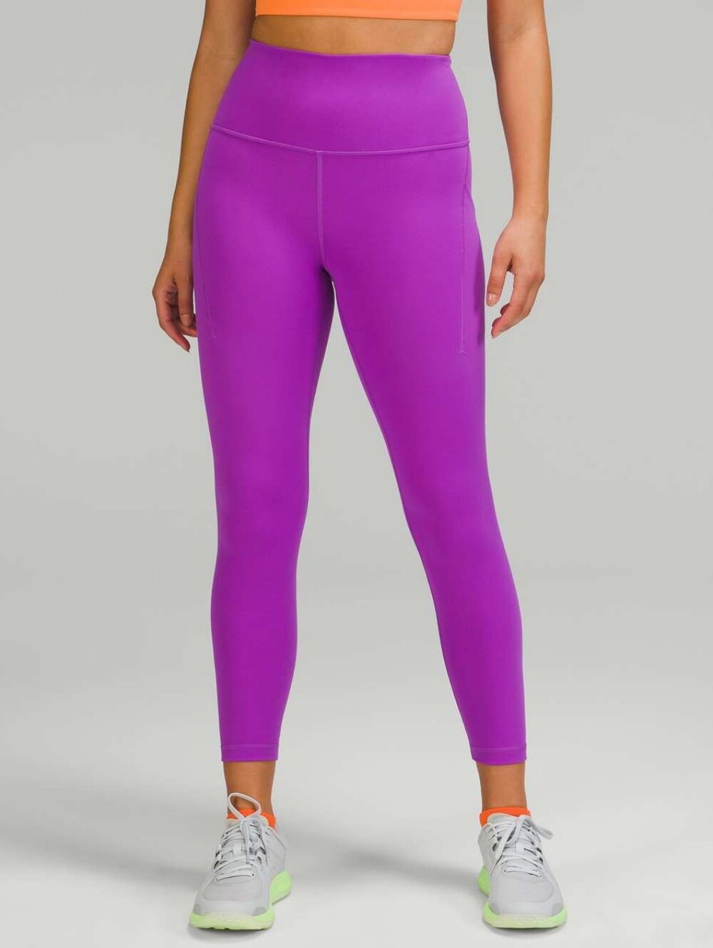 LULULEMON Wunder Under Train High Rise Tight With Pockets In Moonlit Magenta 6.